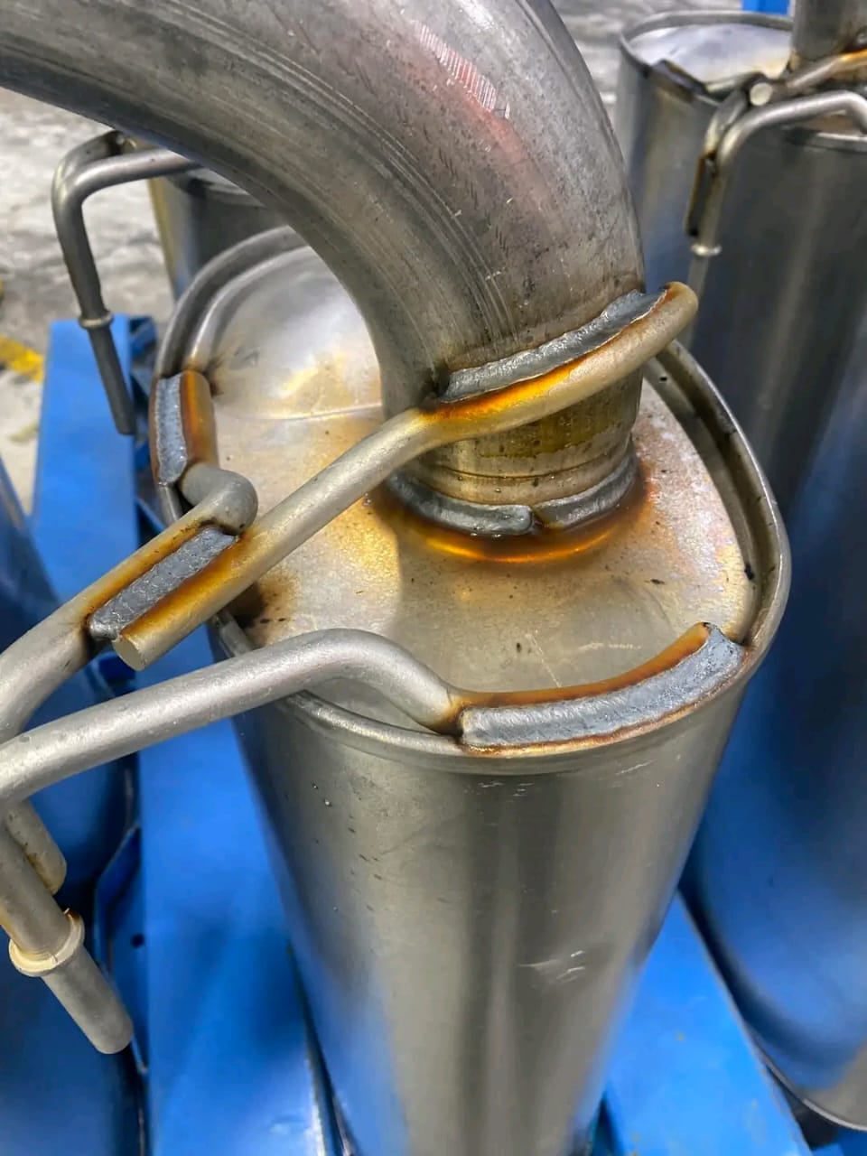 Industrial metalwork